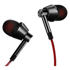 More 1M301 Piston mikrofonos fülhallgató fekete-piros (1M301-BLACK) (1M301-BLACK)