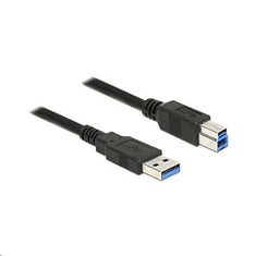DELOCK 85068 USB 3.0 Type-A > USB 3.0 Type-B kábel, 2m, fekete (85068)
