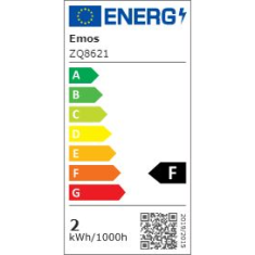 EMOS LED fényforrás G4 2W természetes fehér (ZQ8621) (ZQ8621)