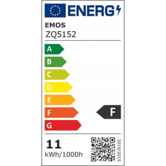 EMOS Emos LED izzó E27 10.5W 1060lm hideg fehér (ZQ5152)