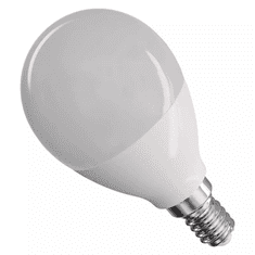 EMOS LED fényforrás kisgömb E14 8W természetes fehér (ZQ1231) (EmosZQ1231)