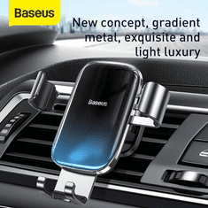 BASEUS Car Mount Glaze Gravity Phone holder Black (SUYL-LG01) (SUYL-LG01)