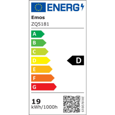 EMOS LED fényforrás matt E27 20W természetes fehér (ZQ5181) (ZQ5181)