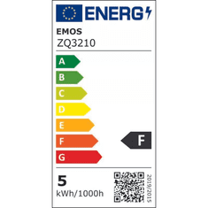 EMOS LED izzó gyertya E14 4W 330lm meleg fehér (ZQ3210) (EmosZQ3210)
