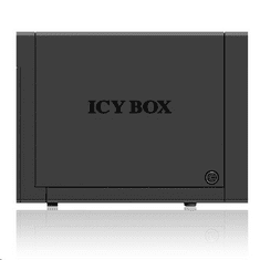 RaidSonic ICY BOX 4x3.5" SATA HDD külső ház USB 3.0 és SATA fekete (IB-3640SU3) (IB-3640SU3)