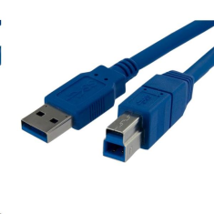 Startech StarTech.com USB A -> USB B kábel kék (USB3SAB1M) (USB3SAB1M)