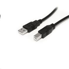 Startech StarTech.com USB A -> USB B kábel fekete (USB2HAB30AC) (USB2HAB30AC)