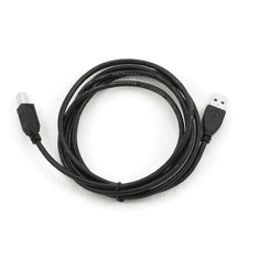 Gembird Cablexpert USB A-B printer kábel 1.8m fekete (CCP-USB2-AMBM-6) (CCP-USB2-AMBM-6)