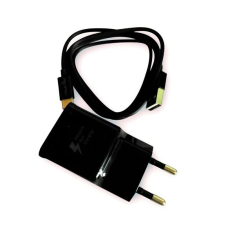 Blackbird hálózati adapter gyorstöltő + Type-C USB adatkábel 1m, fekete (BH997 BLACK) (BH997 BLACK)