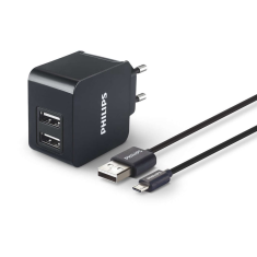 PHILIPS DLP2307U/12 asztali töltő + micro USB kábel (DLP2307U/12)