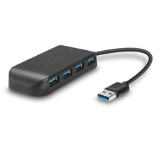 SPEED-LINK Snappy Evo 7 portos USB 3.0 Hub fekete (SL-140108-BK) (SL-140108-BK)