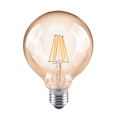 Iris Lighting Filament Bulb Longtip E27 ST64 6W/2700K/540lm aranyszínű LED fényforrás (ILFBST646W4000K) (ILFBST646W4000K)