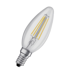 Osram Star LED fényforrás filament gyertya E14 4W hideg fehér (4058075437142) (o4058075437142)