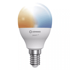 LEDVANCE Smart+ WiFi LED okos fényforrás kisgömb 5W E14 2700-6500K (4058075485174) (ledv4058075485174)