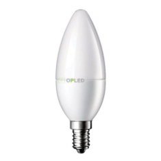 Optonica LED Gyertya E14 230V 6W 480Lm meleg fehér (SP1463) (SP1463)