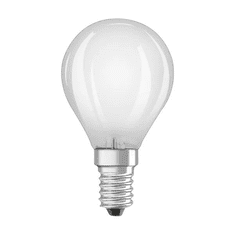 Osram BASE LED fényforrás E14 4W kisgömb 2700K matt üveg (3db) (4058075819399) (osram4058075819399)