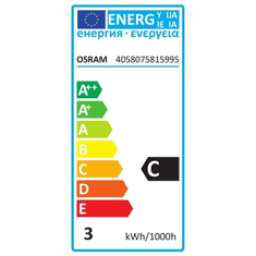 Osram Star LED fényforrás E27 2.5W körte 3000K kék (4058075815995) (4058075815995)
