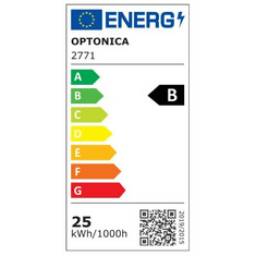 Optonica LED panel 60x60 25W semleges fehér (DL25-A3 / 2771) (o2771)