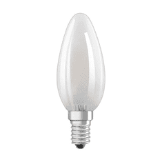 Osram BASE LED fényforrás E14 4W gyertya 2700K matt üveg (3db) (4058075819375) (osram4058075819375)