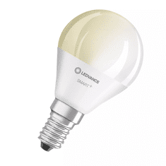 LEDVANCE Smart+ WiFi LED okos fényforrás kisgömb 5W E14 2700K (4058075485594) (ledv4058075485594)