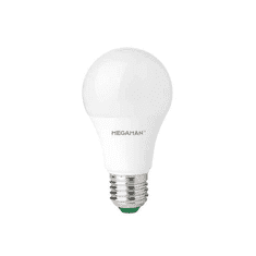 MEGAMAN LED fényforrás normál forma E27 6W melegfehér (MM21126) (MM21126)