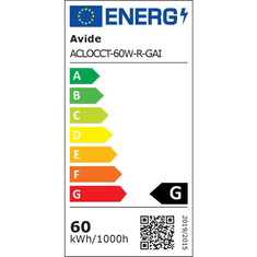 Avide LED mennyezeti lámpa Gaia-CCT 60W távirányítóval (ACLOCCT-60W-R-GAI) (ACLOCCT-60W-R-GAI)
