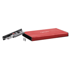Natec Rhino Go 2,5" külső SATA mobil rack USB3.0 piros (NKZ-1279) (NKZ-1279)