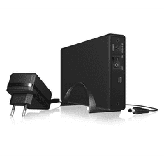 ICY BOX IB-377-C31 3.5" SATA HDD külső ház USB 3.0 fekete (IB-377-C31)