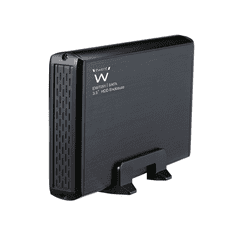 Ewent EW7051 3,5" külső merevlemez ház USB 2.0 fekete (EW7051)