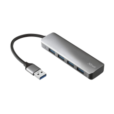 Trust Halyx Aluminium 4-Portos USB 3.2 Hub (23327) (tr23327)