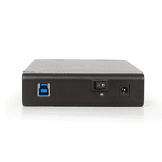 Gembird 3.5'' külső SATA merevlemez ház USB 3.0 fekete (EE3-U3S-3) (EE3-U3S-3)