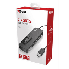 Trust 20576 Oila 7 portos USB 2.0 HUB (20576)