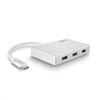USB 3.1 Type C - 3 Port USB 3.0 hub fehér (43092)