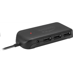 SPEED-LINK Snappy Evo 7 portos USB 2.0 Hub fekete (SL-140005-BK) (SL-140005-BK)