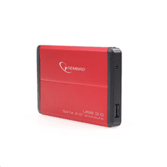 Gembird 2.5'' külső SATA merevlemez ház USB 3.0 piros (EE2-U3S-2-R) (EE2-U3S-2-R)
