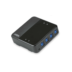 Aten Switch USB Periféria Elosztó USB 3.2 Gen1, 4 port / 4eszköz - US434 (US434-AT)