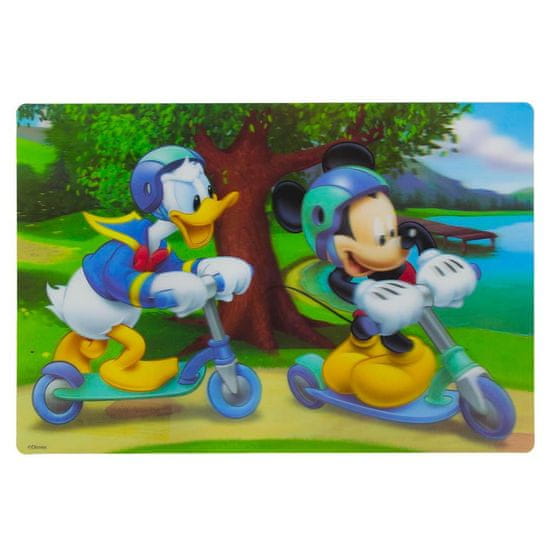Disney Mickey és Donald tányéralátét 3D
