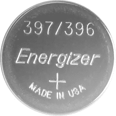 Energizer 397/396 gombelem, ezüstoxid, 1,55V, 32 mAh, SR726SW, SR59, SR726, V397, D397, 607, N, 280-28, SB-AL, RW311 (637332)