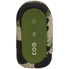 JBL Go 3 vízálló hordozható Bluetooth hangszóró terepmintás (JBLGO3SQUAD) (JBLGO3SQUAD)