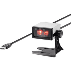 Renkforce FS5022J 2D vonalkód szkenner Vezetékes 2D Imager Ezüst, Fekete Asztali szkenner USB (RF-3794272)