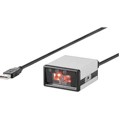 Renkforce FS5022J 2D vonalkód szkenner Vezetékes 2D Imager Ezüst, Fekete Asztali szkenner USB (RF-3794272)