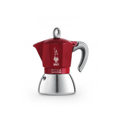 BIALETTI Moka Induction 6 személyes kávéfőző piros (Moka Induction 6_RE)