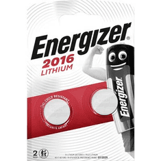 Energizer CR2016 Gombelem CR 2016 Lítium 90 mAh 3 V 2 db (E301021901)