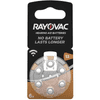 Rayovac ZA13 hallókészülék elem, cink-levegő, 1,4V, 310 mAh, 6 db, ZA13, PR48 (PR48)