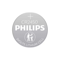 PHILIPS Minicells CR2450 gombelem (CR2450/10B) (CR2450/10B)