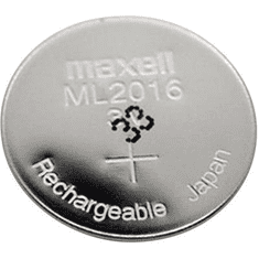 Maxell ML2016 gombakku lítium, 3 V 25 mAh, (139622)