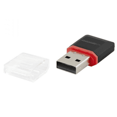 Esperanza USB 2.0 microSD kártyaolvasó fekete (EA134K)
