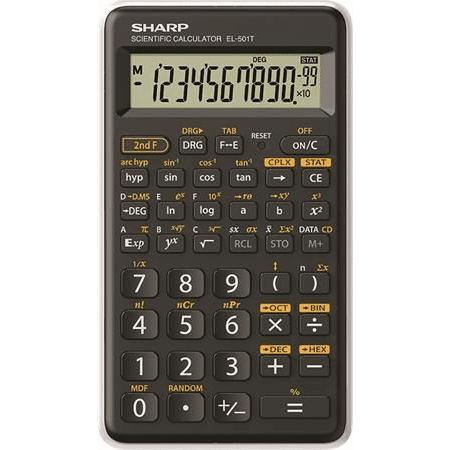 Sharp EL-501TBWH tudományos számológép (EL-501TBWH)