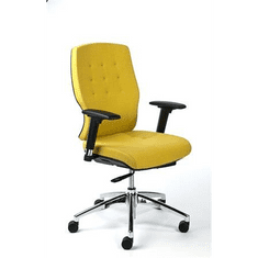 MAYAH "Sunshine" irodai szék sárga szövetborítással (CM3005S YELLOW / BBSZVV31) (BBSZVV31)
