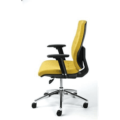 MAYAH "Sunshine" irodai szék sárga szövetborítással (CM3005S YELLOW / BBSZVV31) (BBSZVV31)